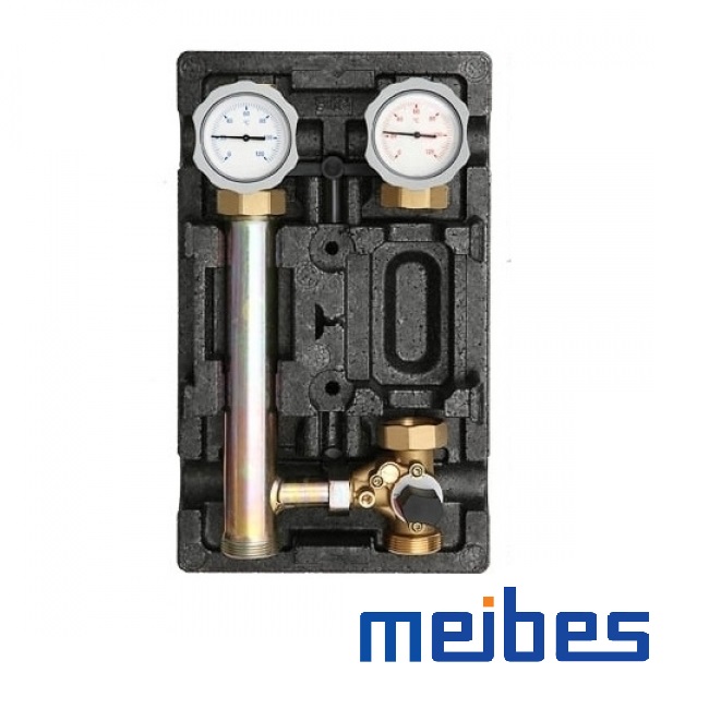 Насосная группа Meibes MK 1 1/4" (со смесителем) без насоса (ME 66832 EA RU)