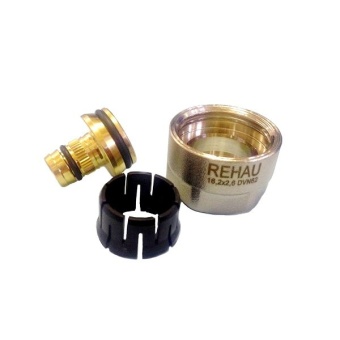 Резьбозажимное соединение (евроконус) Rehau Rautitan Stabil 20 мм * 2,9 G3/4